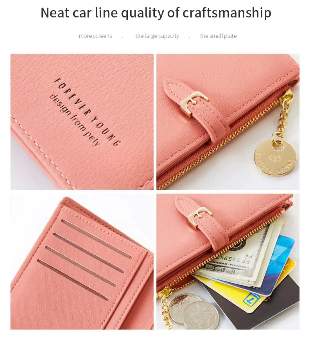 Γυναικείο πορτοφόλι Pierre Loues 821-4-2 μαύρο