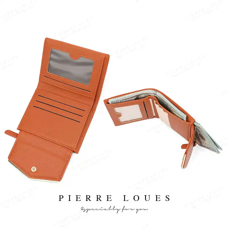 Γυναικείο πορτοφόλι Pierre Loues 821-56-2 καφέ Γυναικείο πορτοφόλι Pierre Loues 821-56-2 καφέ