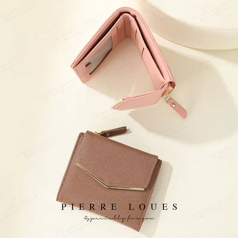 Γυναικείο πορτοφόλι Pierre Loues 821-56-2 καφέ