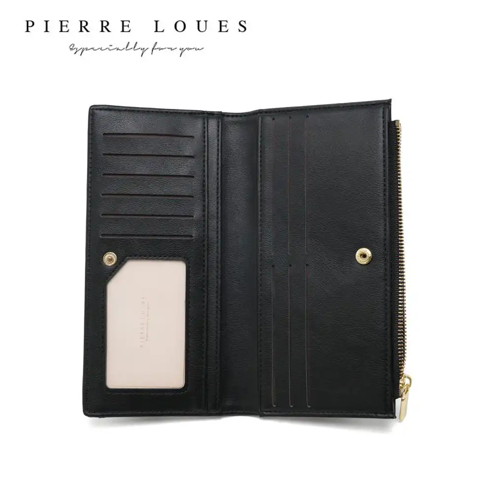 Πορτοφόλι Γυναικείο Μεγάλο Pierre Loues PL821-78-1 μαύρο