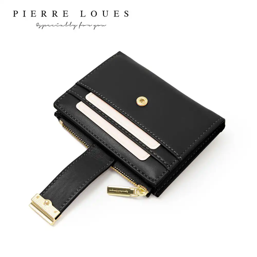 Πορτοφόλι Γυναικείο Μικρό Pierre Loues PL821-79-B49 μαύρο