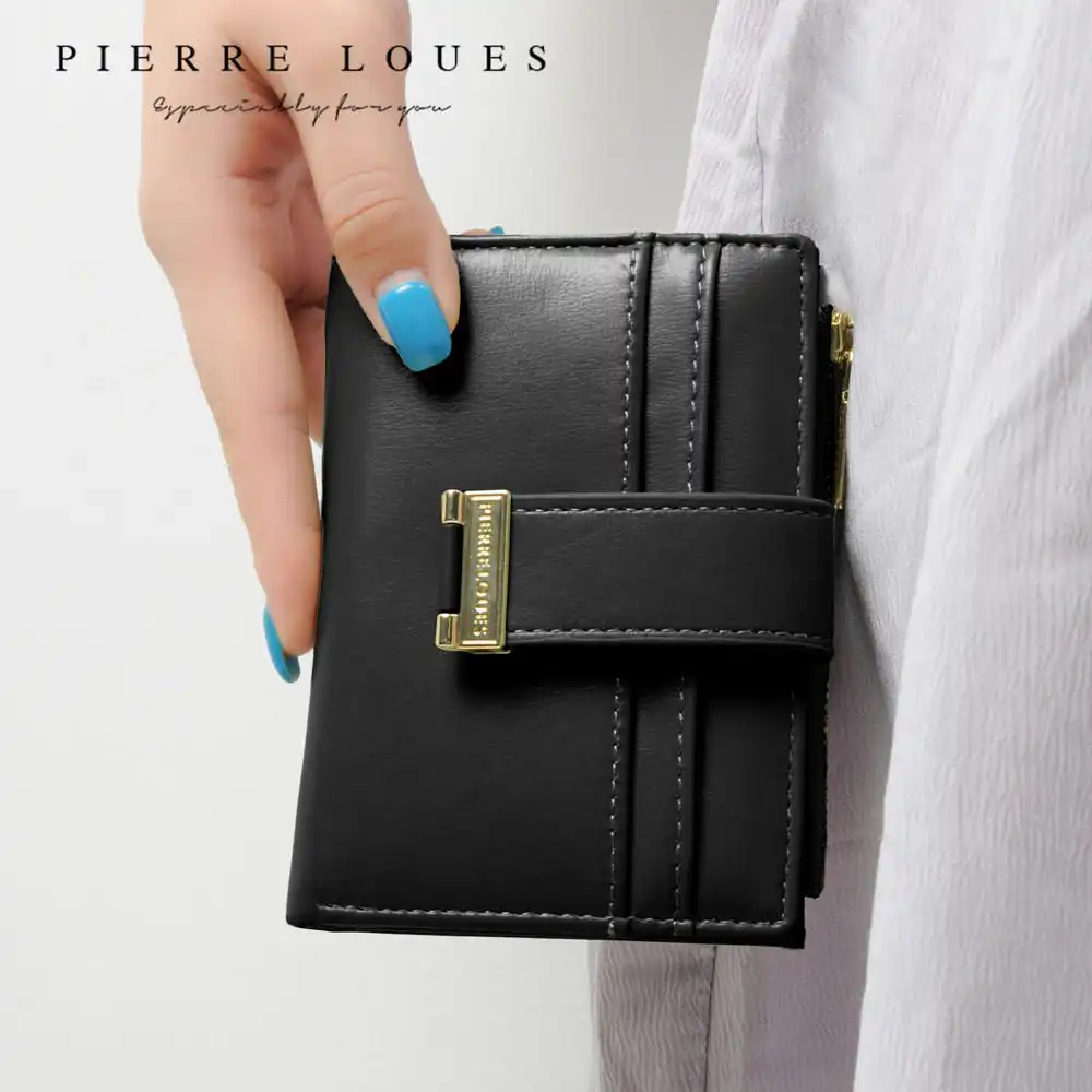 Πορτοφόλι Γυναικείο Μικρό Pierre Loues PL821-79-B49 μαύρο Πορτοφόλι Γυναικείο Μικρό Pierre Loues PL821-79-B49 μαύρο