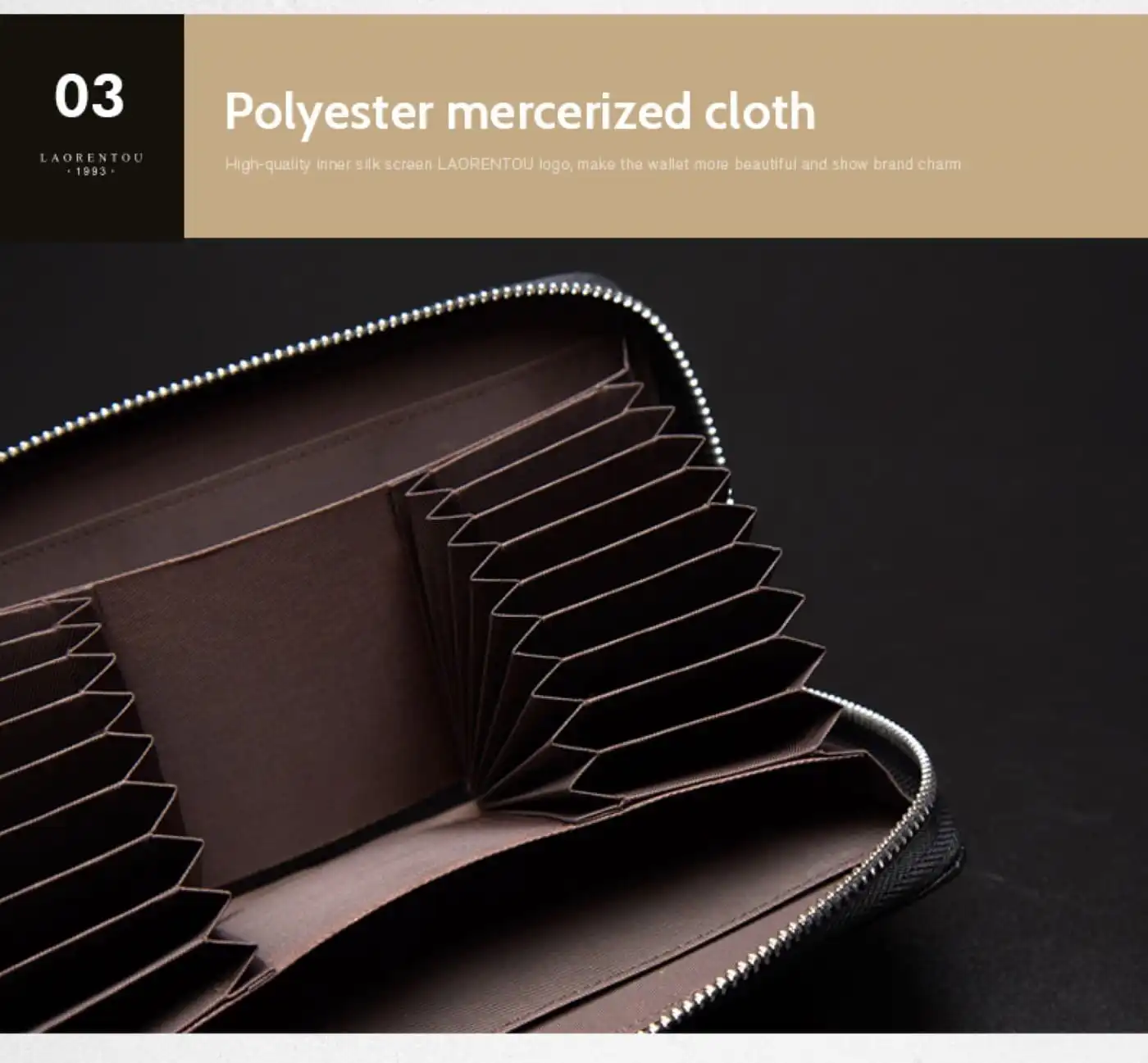 Δερμάτινο Ανδρικό πορτοφόλι Laorentou 821j010L μαύρο