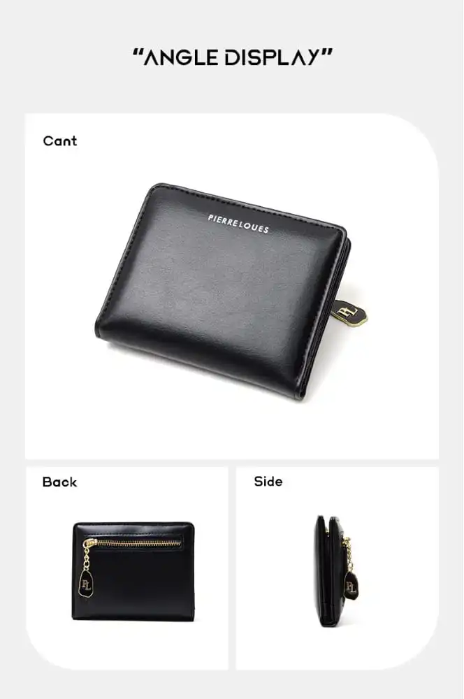 Γυναικείo πορτοφόλι Pierre Loues PL822-31 μαύρο