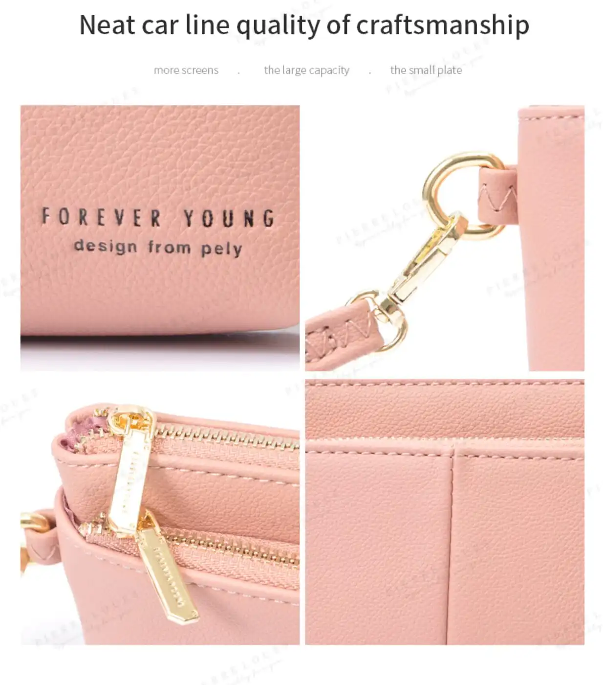 Γυναικείο πορτοφόλι Pierre Loues 825-13 μαύρο