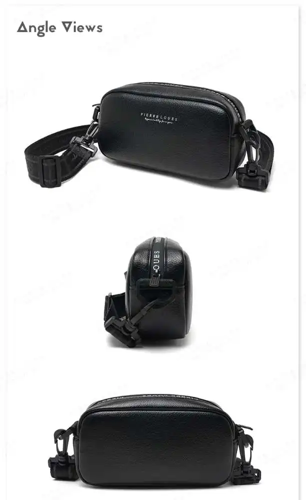 Γυναικεία Τσάντα Χιαστί Pierre Loues 827-92 μαύρο