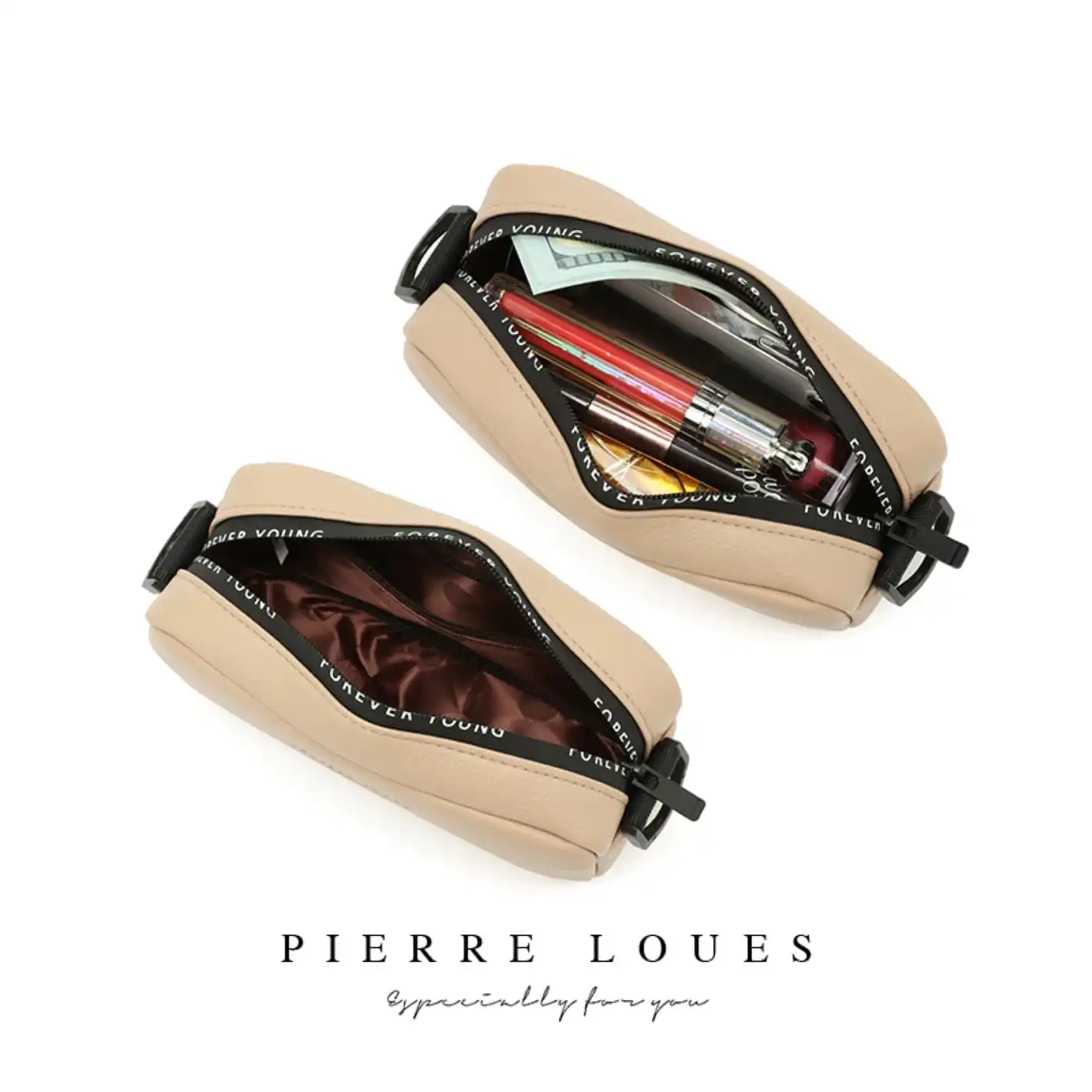 Γυναικεία Τσάντα Χιαστί Pierre Loues 827-92 ρόζ Γυναικεία Τσάντα Χιαστί Pierre Loues 827-92 ρόζ