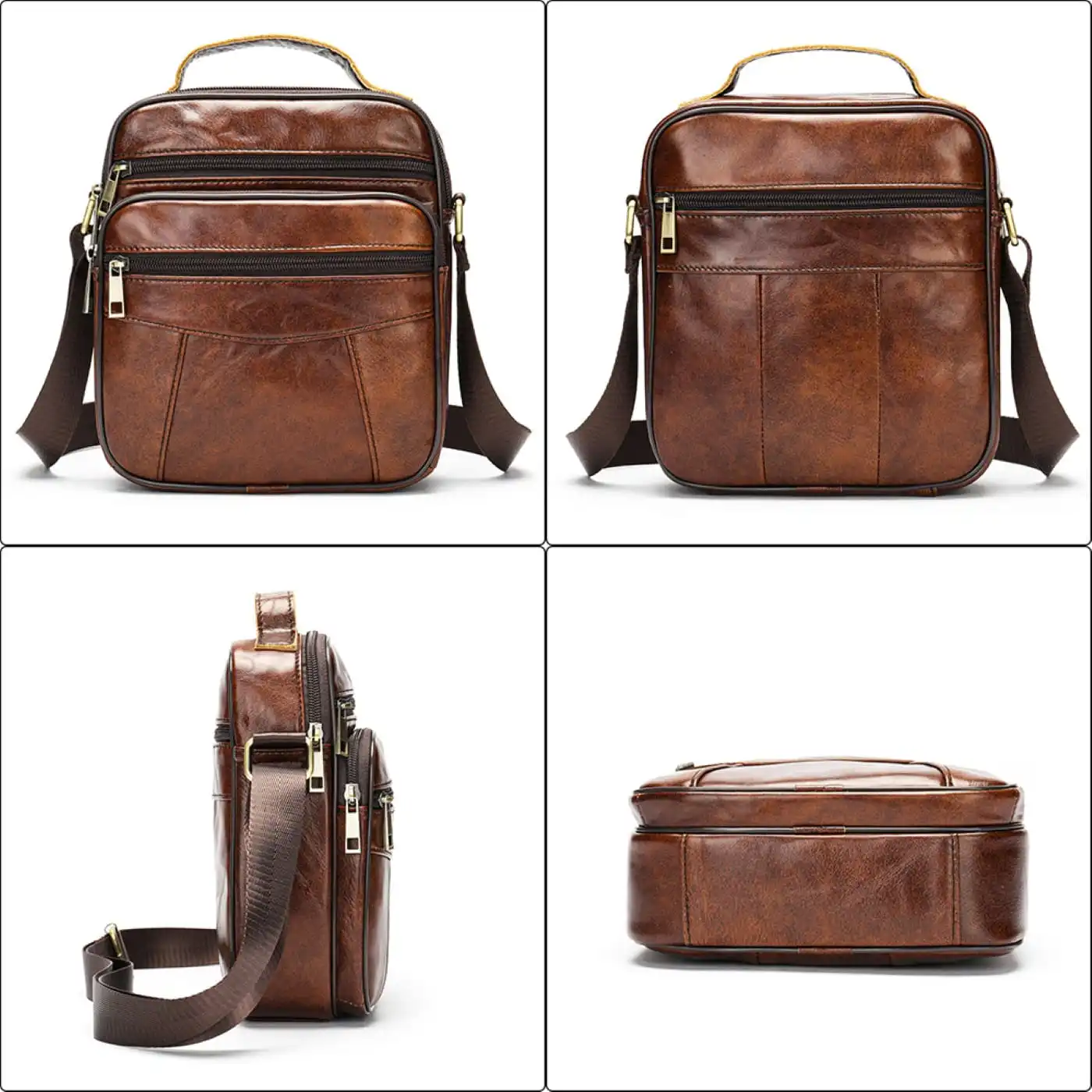 Δερμάτινο τσαντάκι ώμου Cardinal 8318 καφέ Δερμάτινο τσαντάκι ώμου Cardinal 8318 καφέ