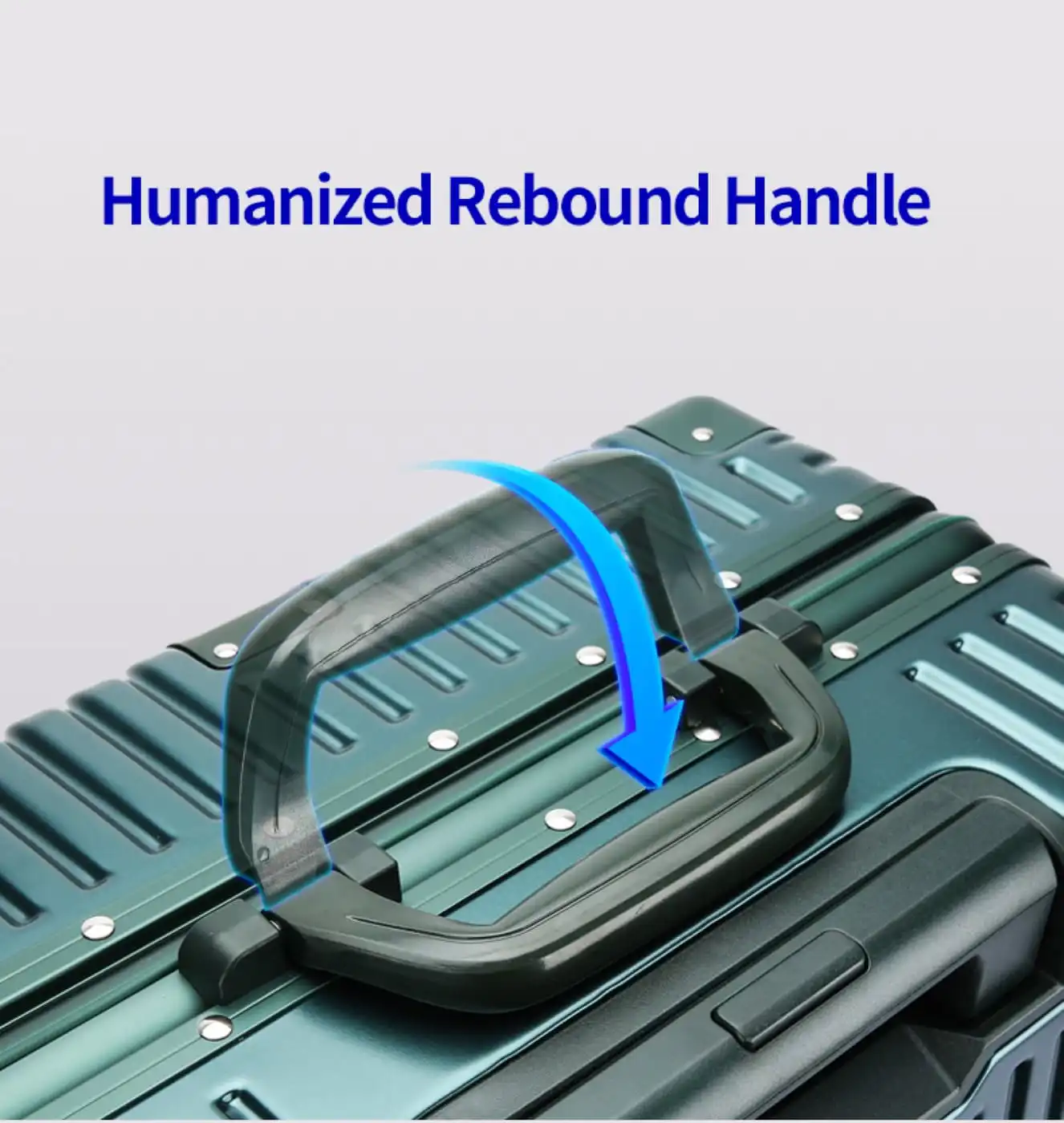 Βαλίτσα trolley case καμπίνας Bopai 833-853203 πράσινο