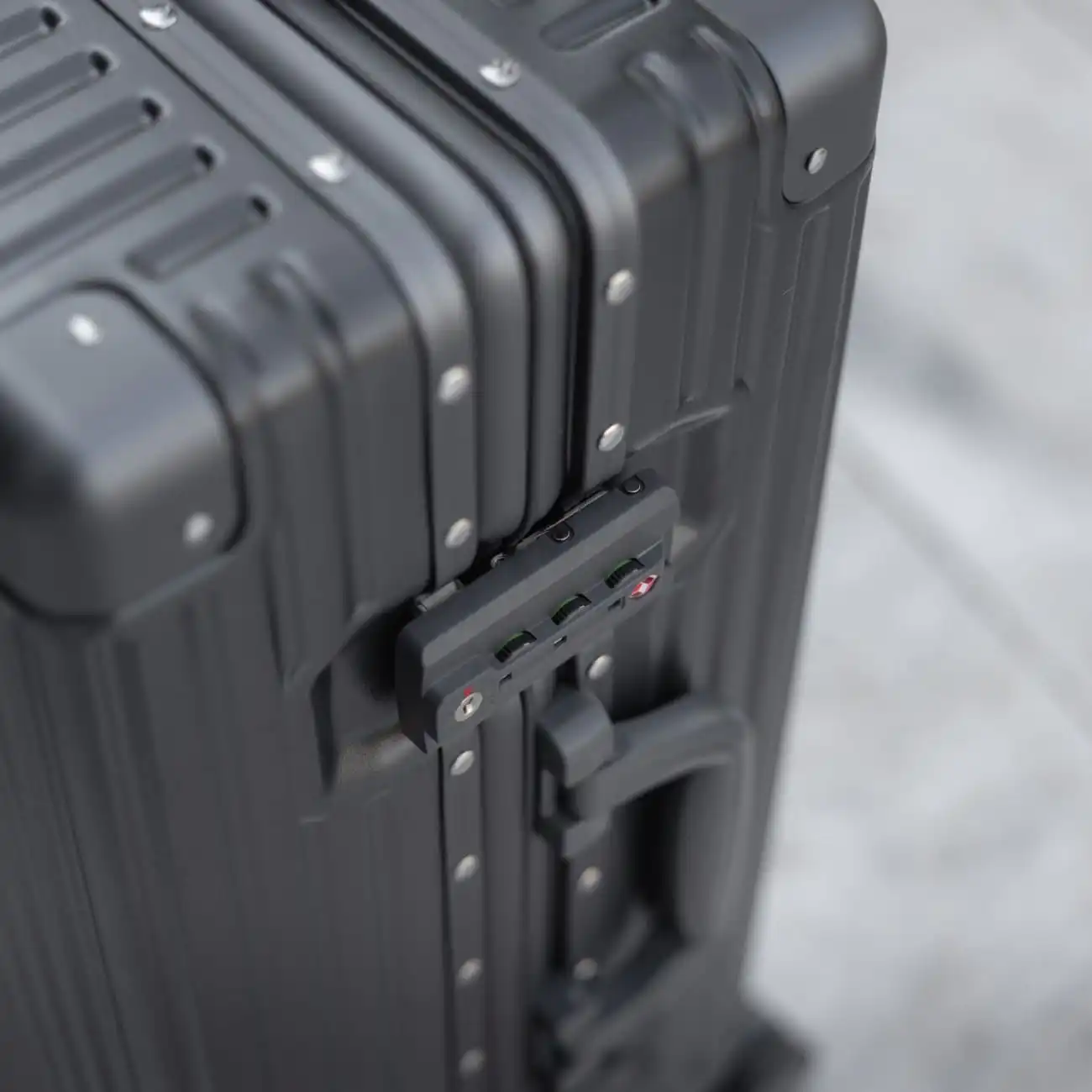 Βαλίτσα καμπίνας σκληρή Bopai 833-853208 ανθρακί