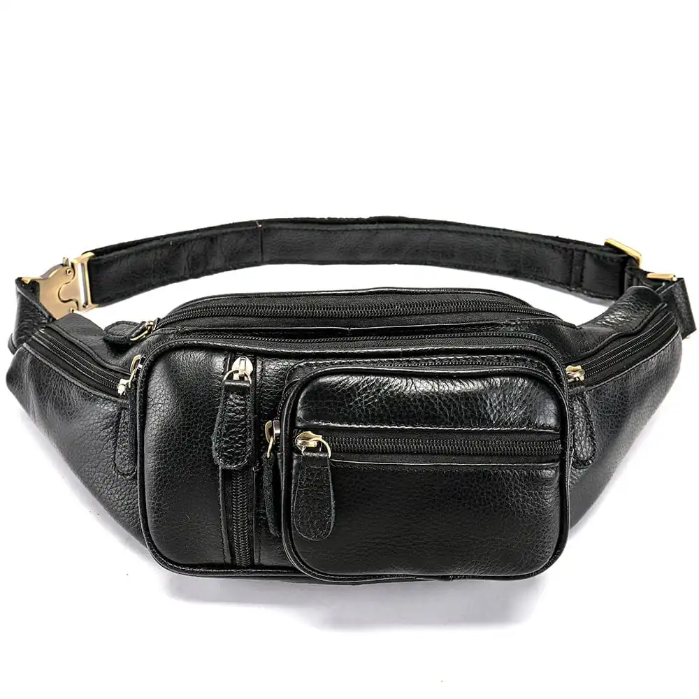 Δερμάτινο τσαντάκι μέσης Cardinal 8336 black Δερμάτινο τσαντάκι μέσης Cardinal 8336 black