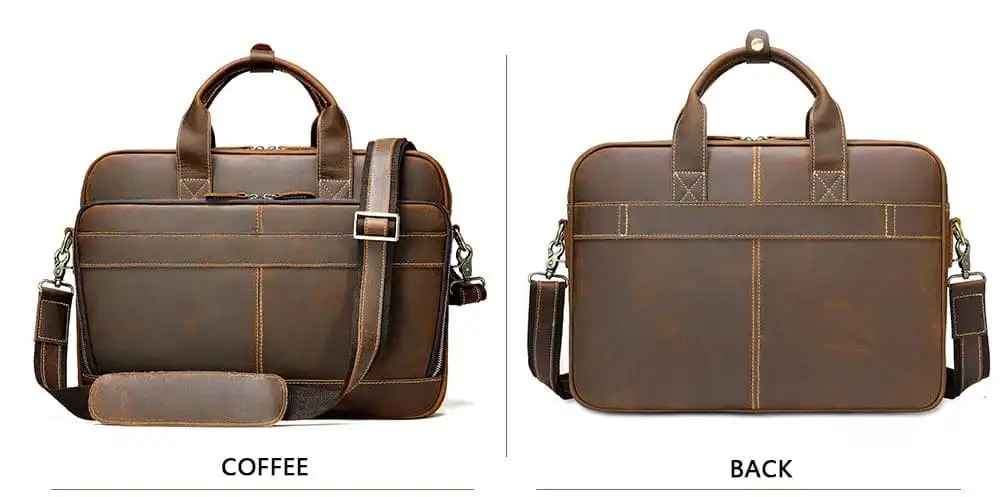 Δερμάτινος χαρτοφύλακας Cardinal 8368 coffee