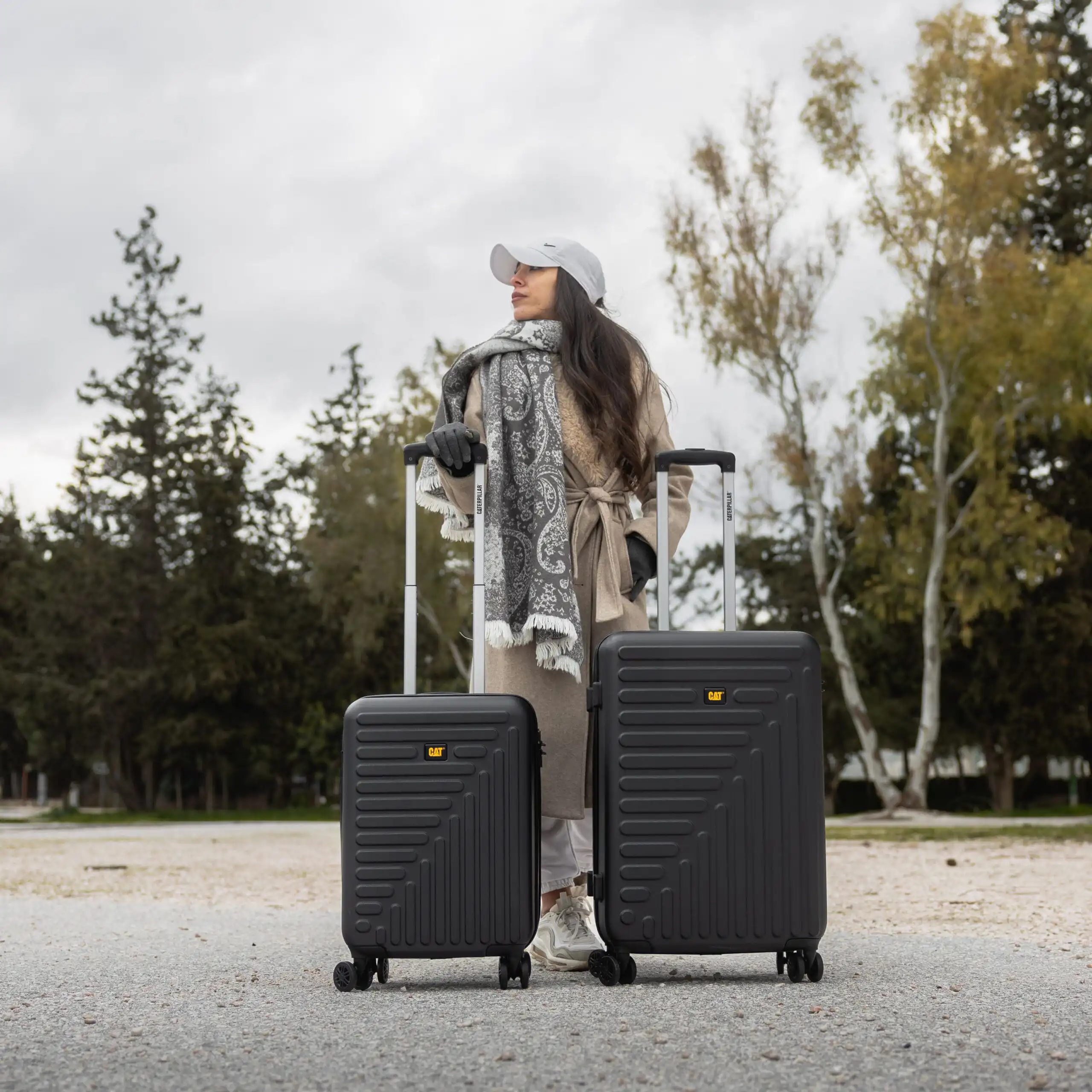 Βαλίτσες σετ καμπίνας μεσαία Caterpillar Rockford 84683-01
