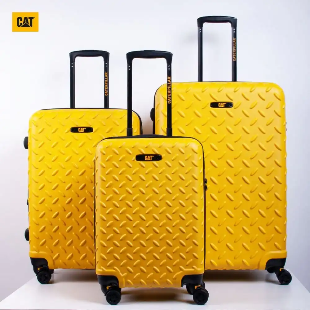 Βαλίτσες Ταξιδιού σετ 3 τεμαχίων Σκληρές Caterpillar 83688-217 κίτρινο