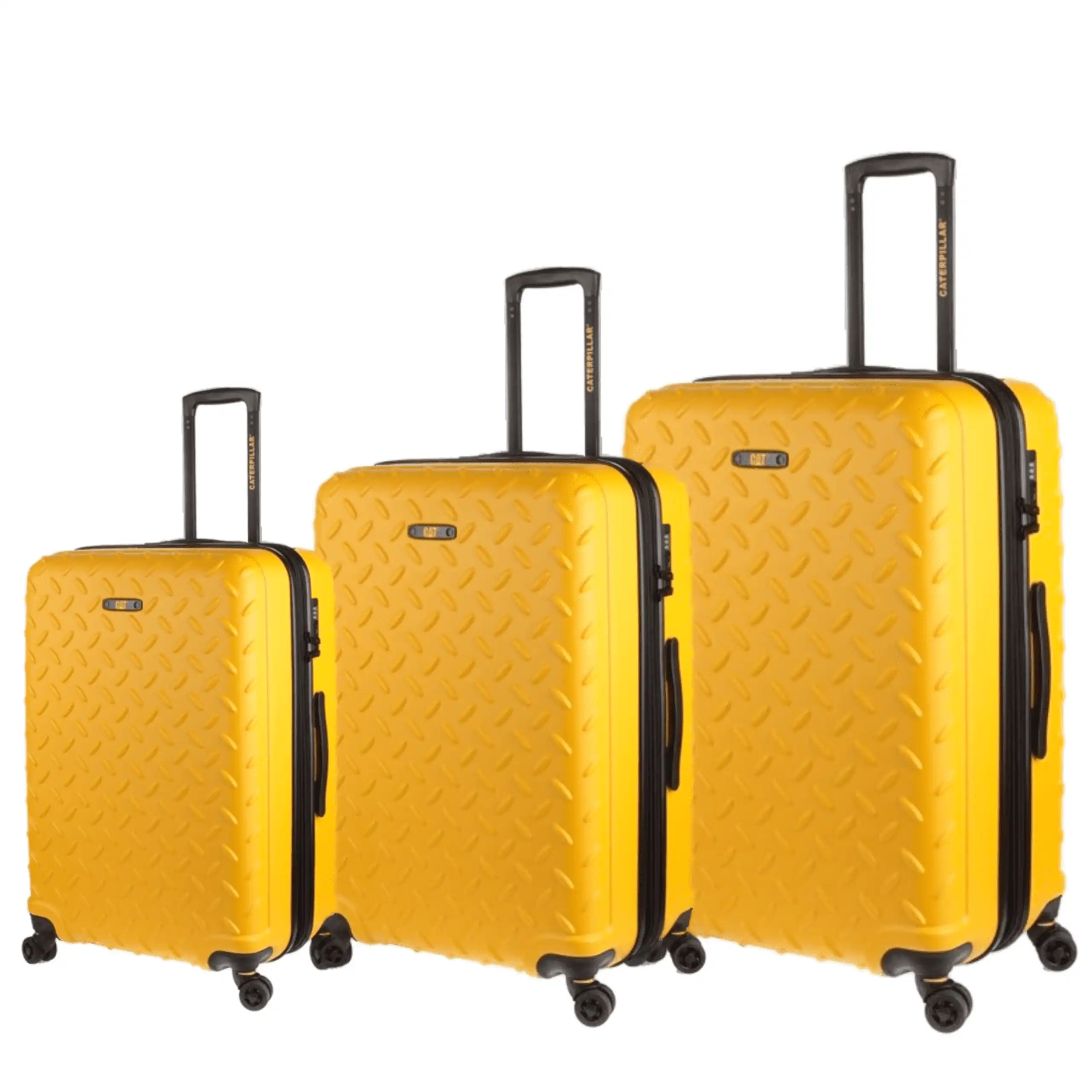 Βαλίτσες Ταξιδιού σετ 3 τεμαχίων Σκληρές Caterpillar 83688-217 κίτρινο