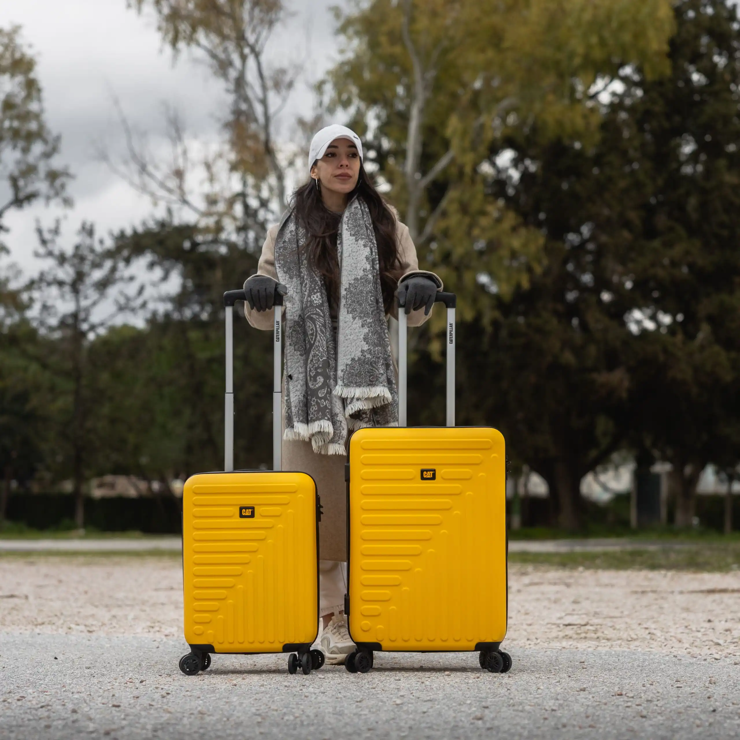 Βαλίτσες σετ καμπίνας μεσαία Caterpillar Rockford 84683-42