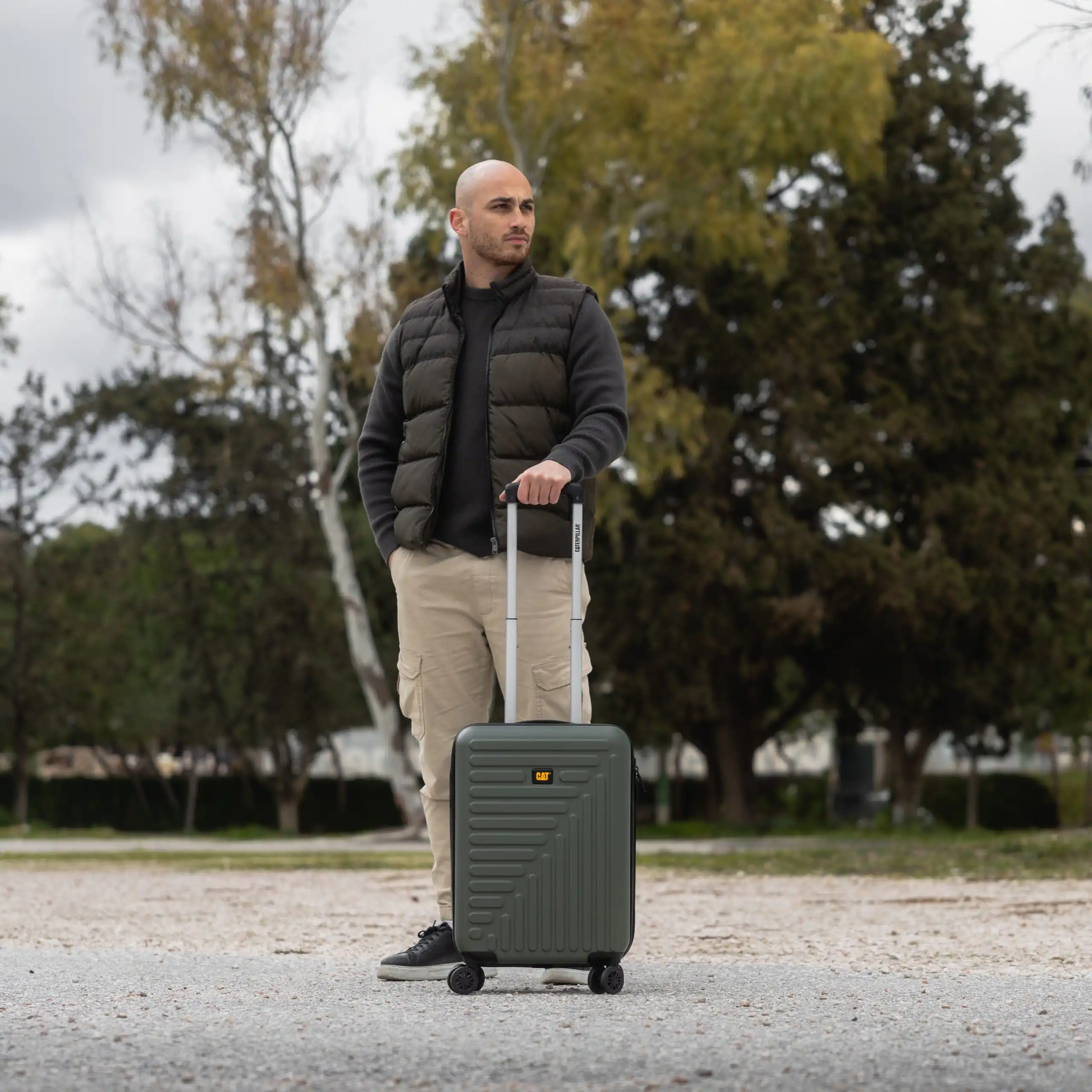 Βαλίτσα χειραποσκευή Caterpillar Rockford 84683-551/50