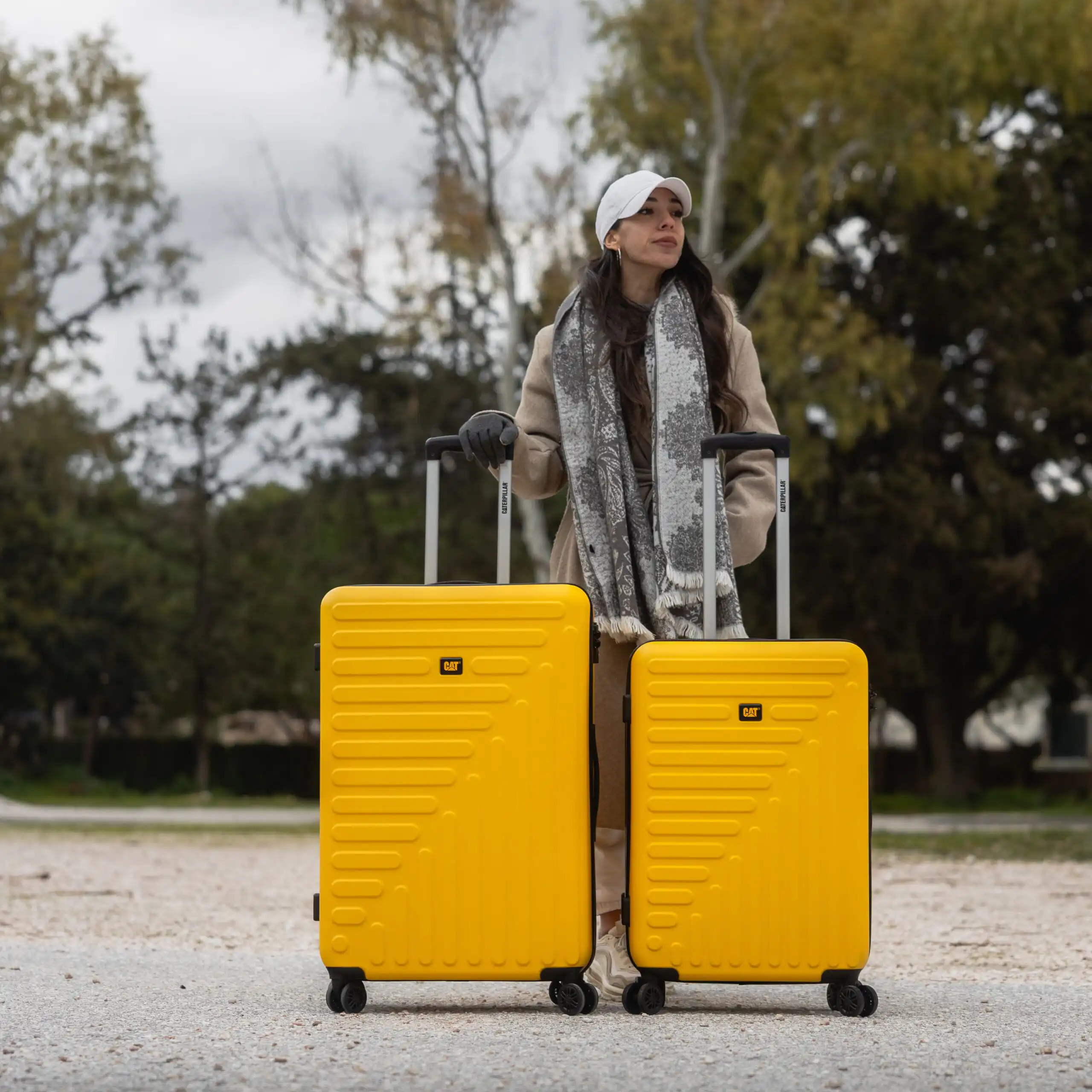 Βαλίτσες σετ μεσαία μεγάλη Caterpillar Rockford 84683-42