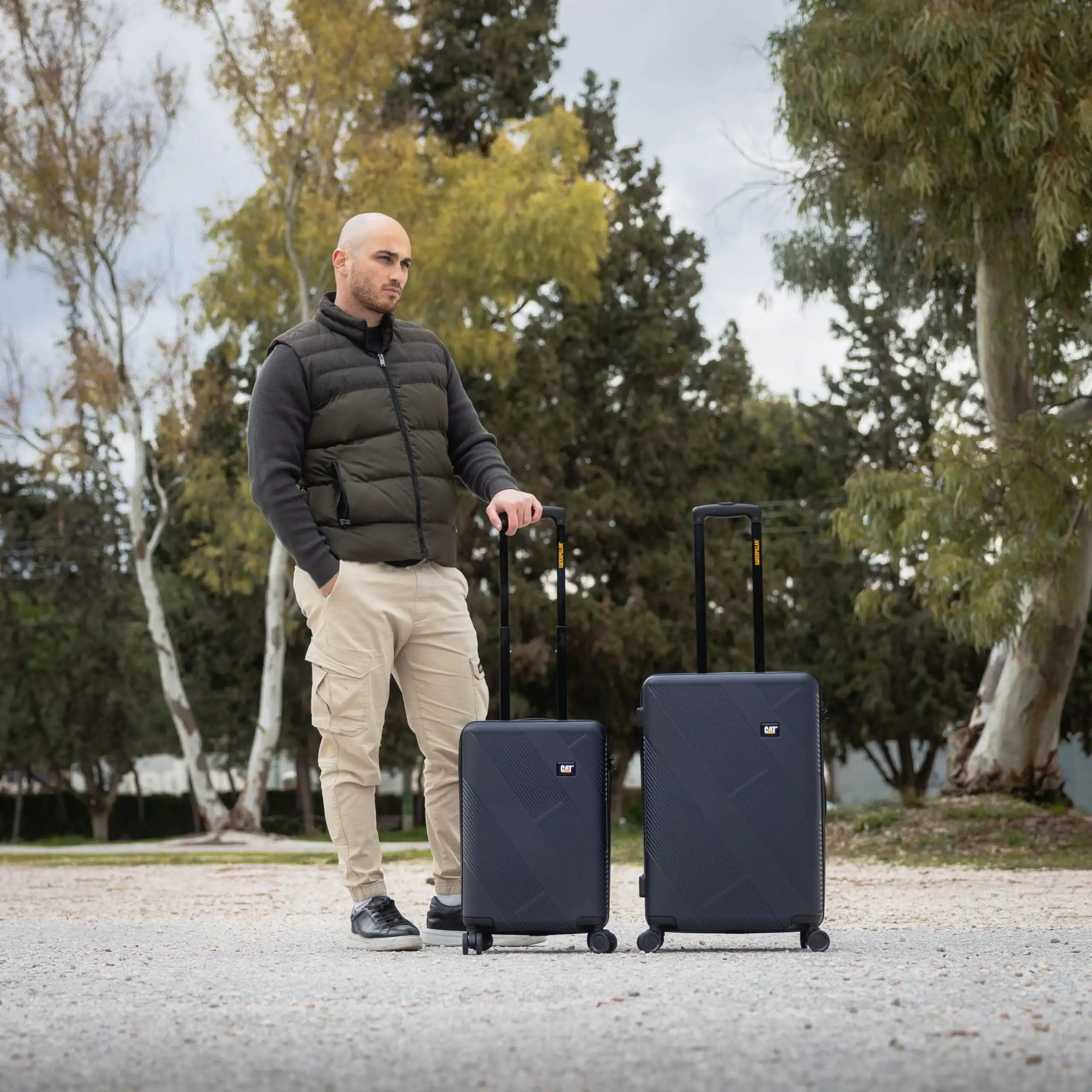 Βαλίτσες σετ καμπίνας μεσαία Caterpillar Peoria 84810-453