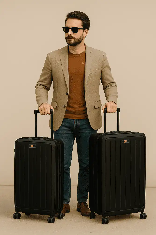 Βαλίτσες Σετ Σκληρές Caterpillar μεσαία μεγάλη 84873-01