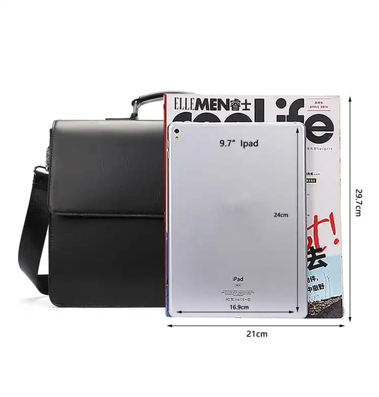 Δερμάτινος χαρτοφύλακας Cardinal 8582 μαύρο