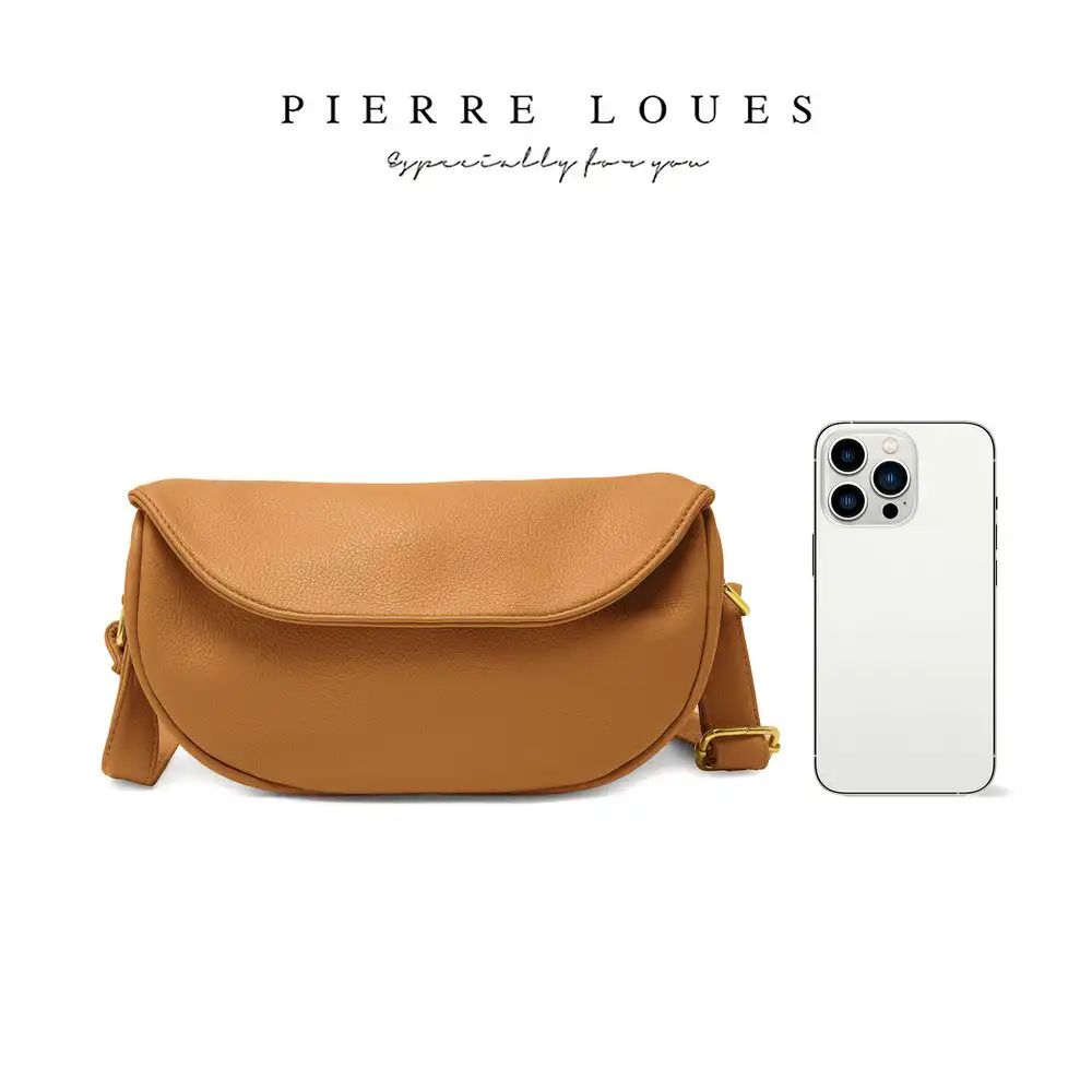 Τσάντα Γυναικεία Χιαστί Χιαστί Pierre Loues PL868-67 καφε