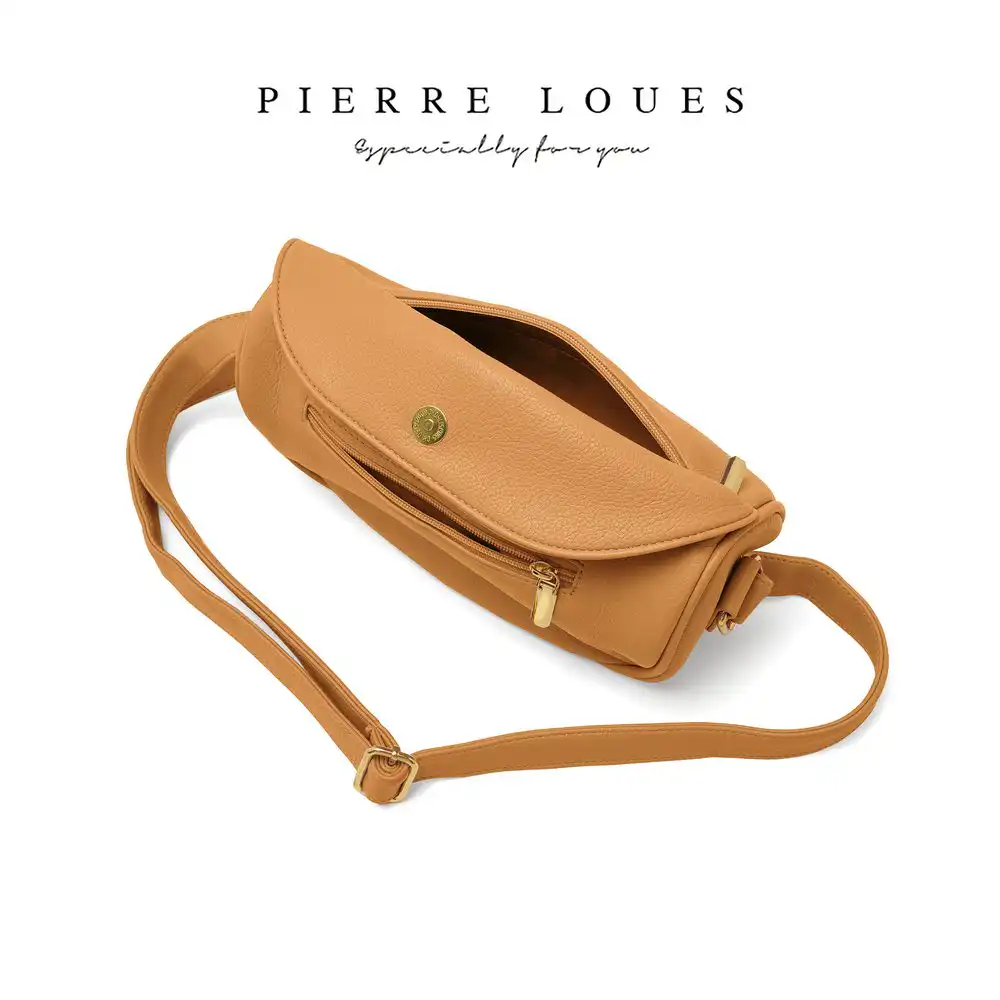 Τσάντα Γυναικεία Χιαστί Χιαστί Pierre Loues PL868-67 καφε