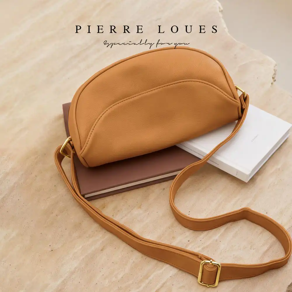 Τσάντα Γυναικεία Χιαστί Χιαστί Pierre Loues PL868-67 καφε