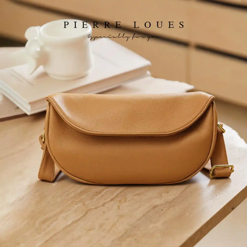 Τσάντα Γυναικεία Χιαστί Χιαστί Pierre Loues PL868-67 καφε