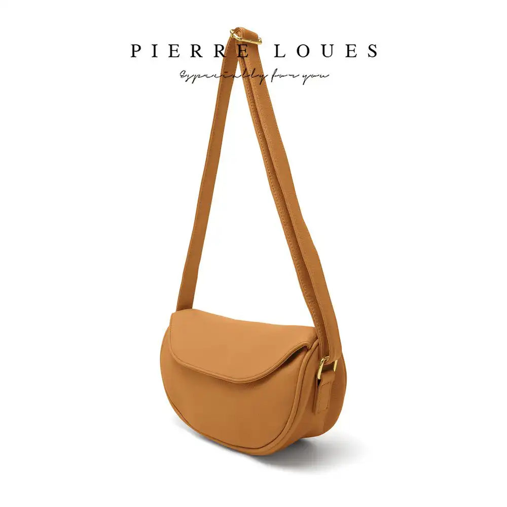 Τσάντα Γυναικεία Χιαστί Χιαστί Pierre Loues PL868-67 καφε