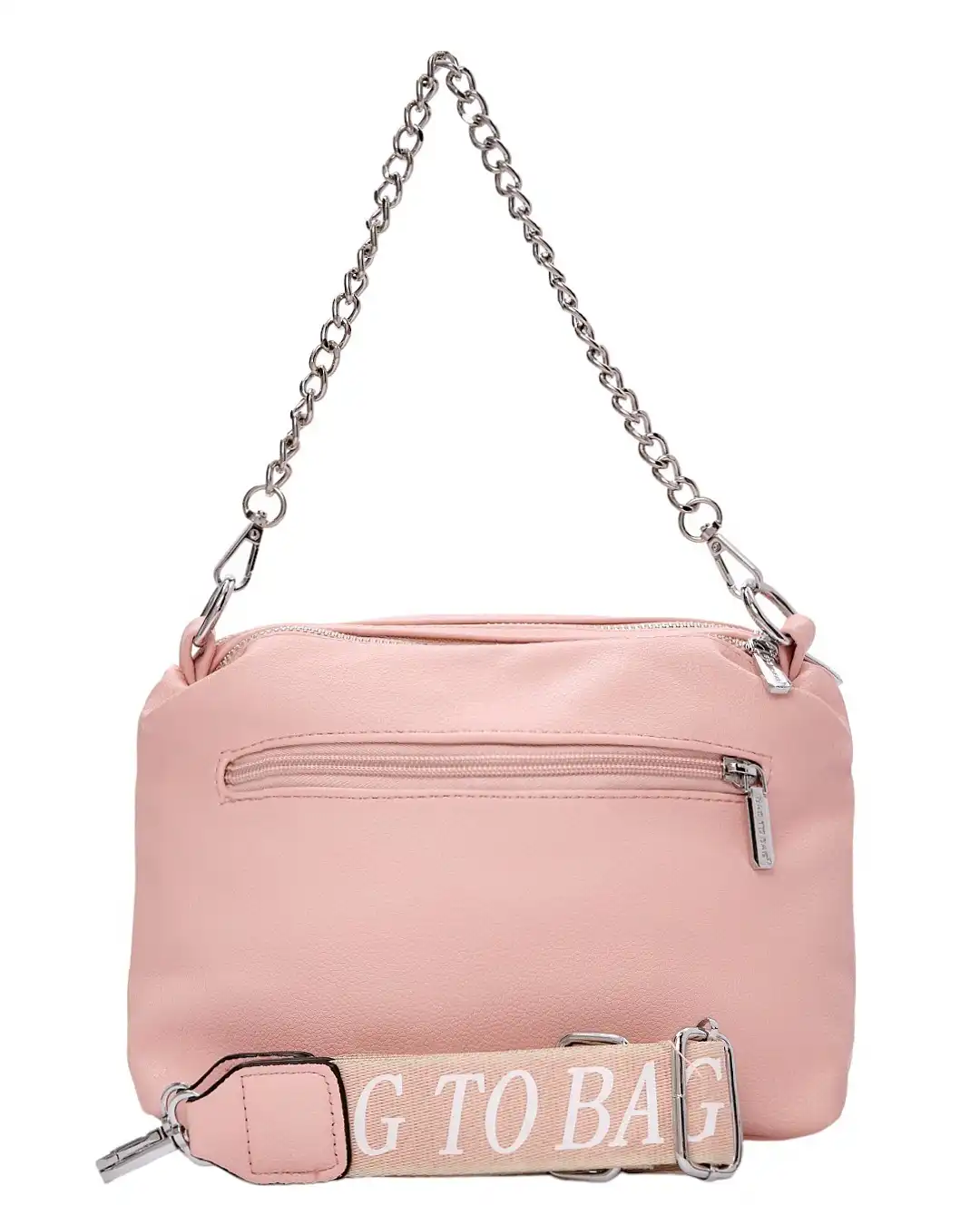 Τσάντα Ώμου SW8826 - Ρόζ