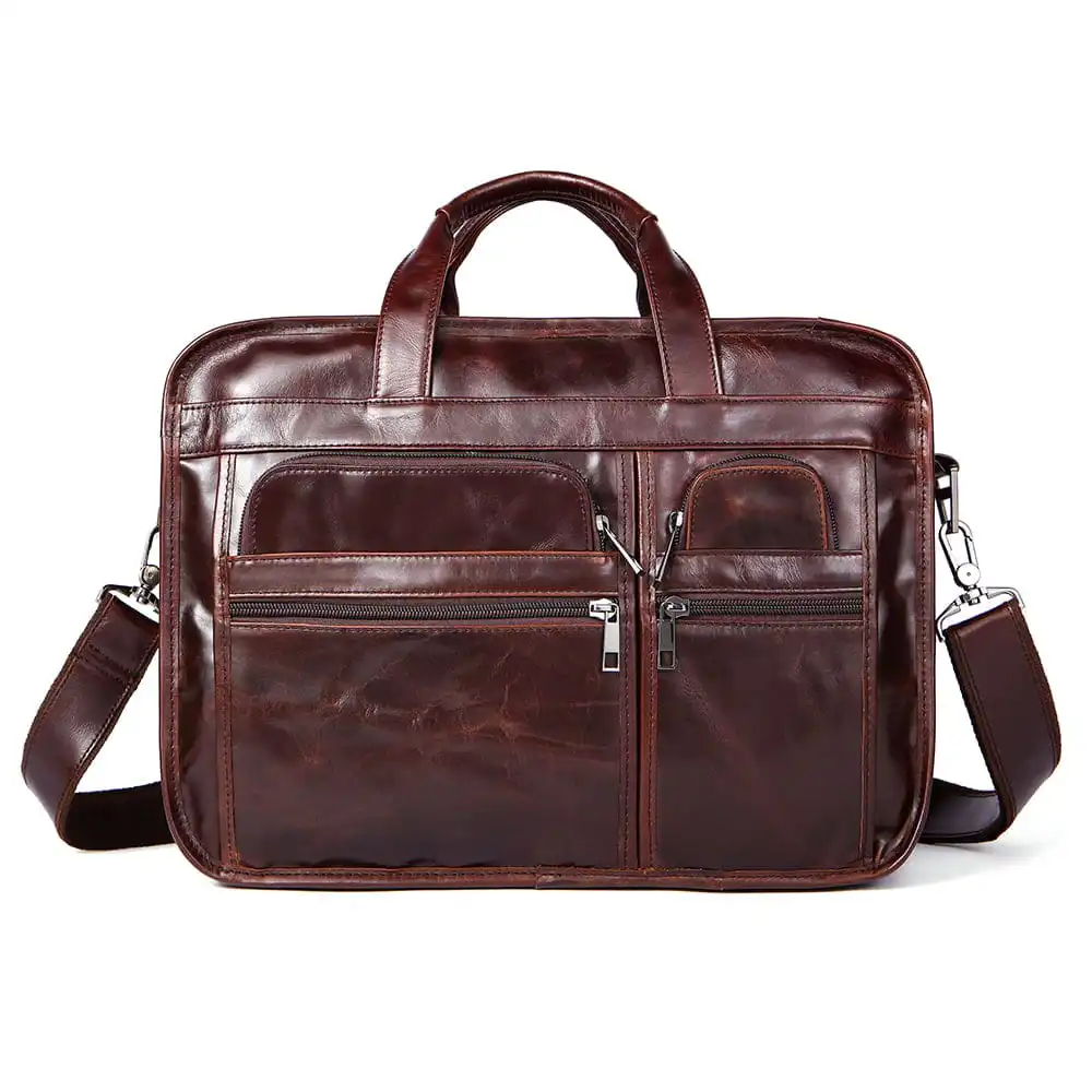 Δερμάτινος χαρτοφύλακας Cardinal 8893 καφέ Δερμάτινος χαρτοφύλακας Cardinal 8893 καφέ