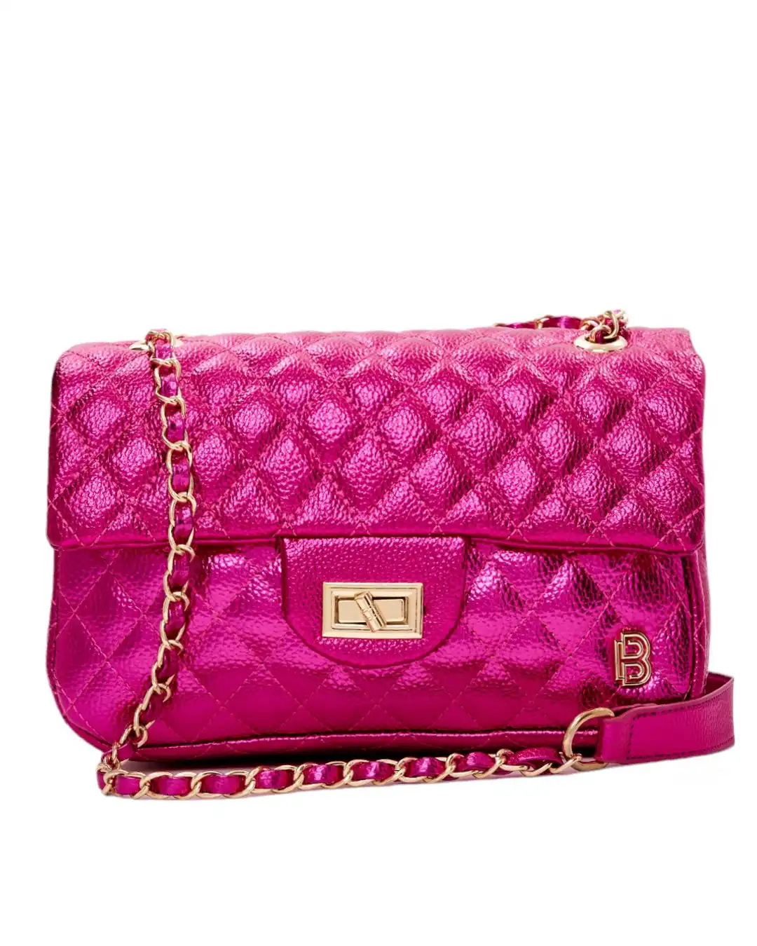 Τσάντα ώμου με αλυσίδα SW8902 – Φούξ