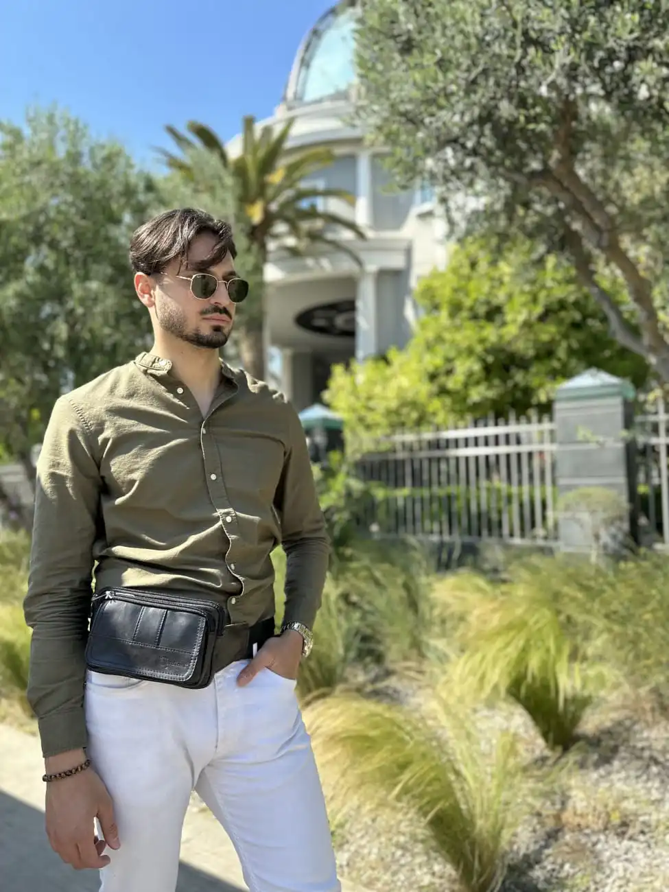 Δερμάτινο τσαντάκι μέσης Cardinal 8966 μαύρο Δερμάτινο τσαντάκι μέσης Cardinal 8966 μαύρο