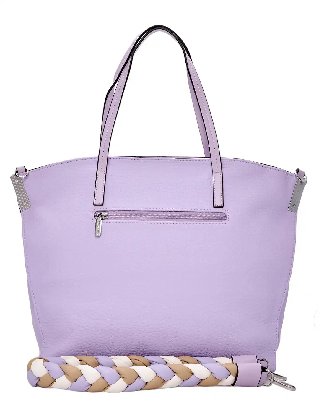 Τσάντα ώμου  BY-31415 - Μώβ