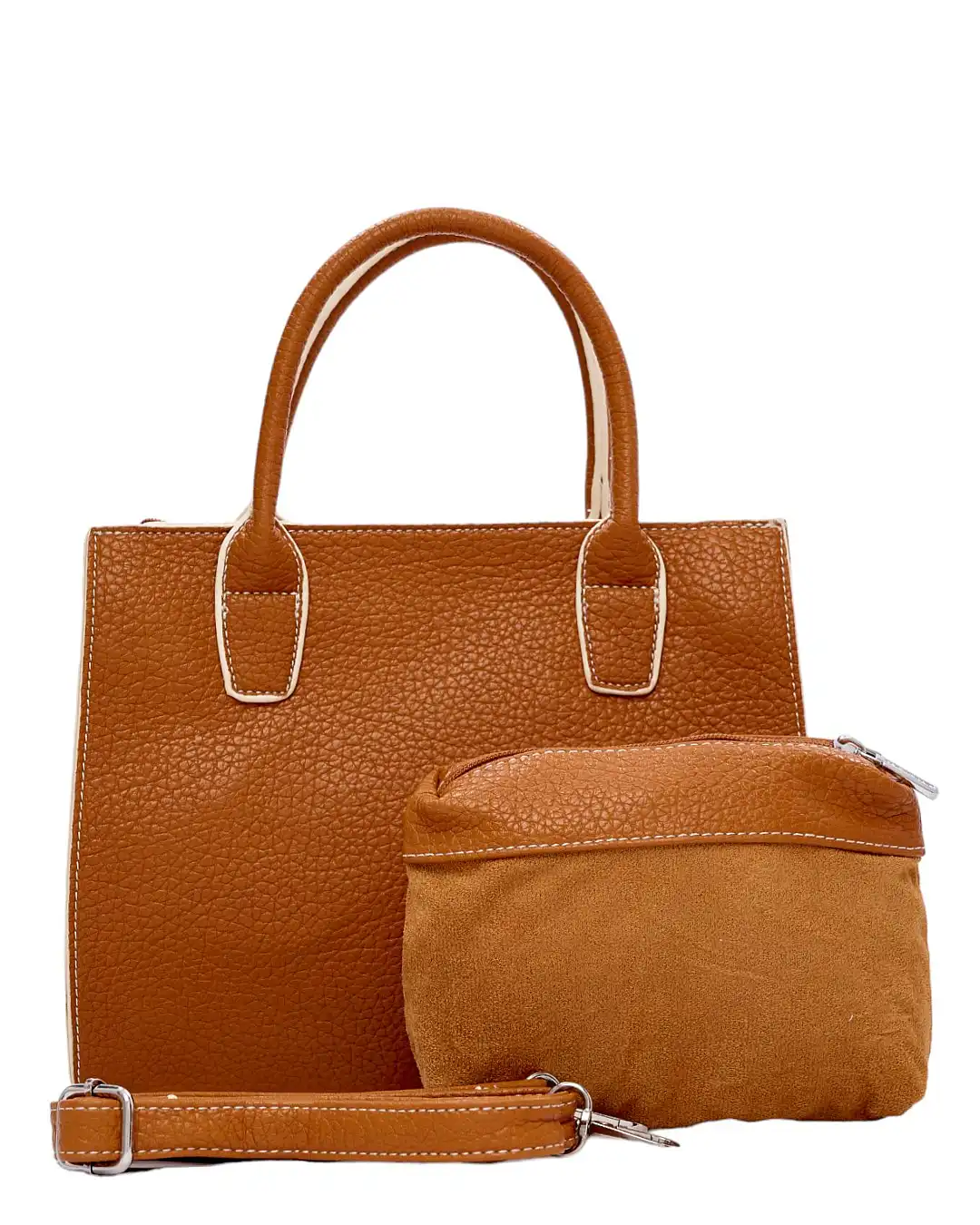 Τσάντα χειρός BY-31422 - Κάμελ