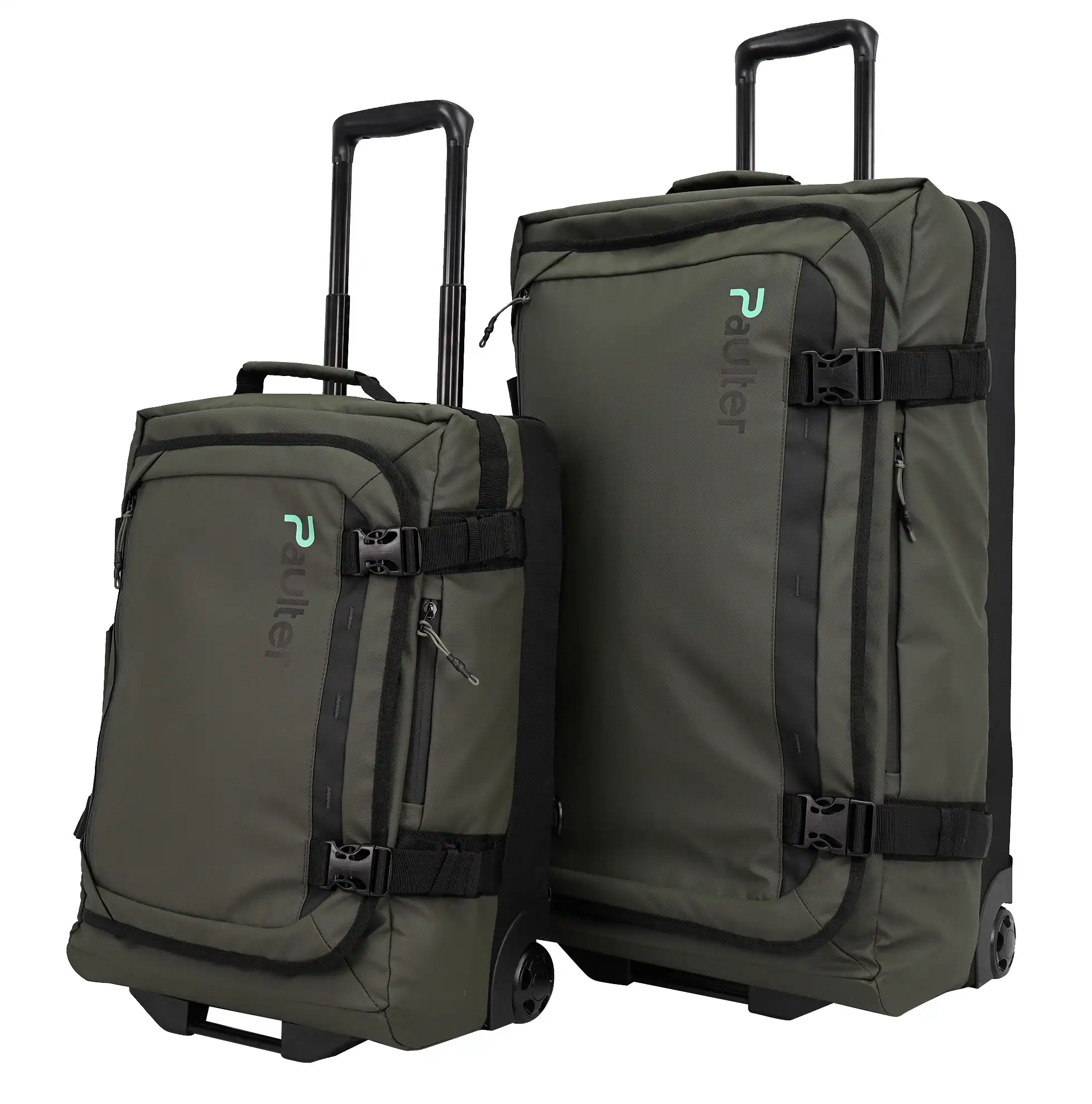 Σετ Βαλίτσες Υφασμάτινη 3035 green