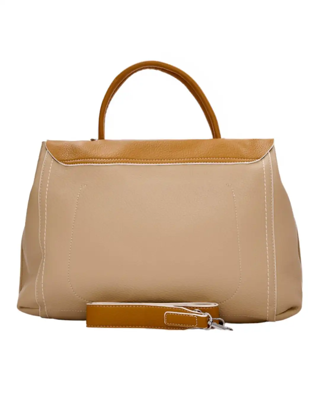 Τσάντα χειρός  SP-2503 - Κάμελ