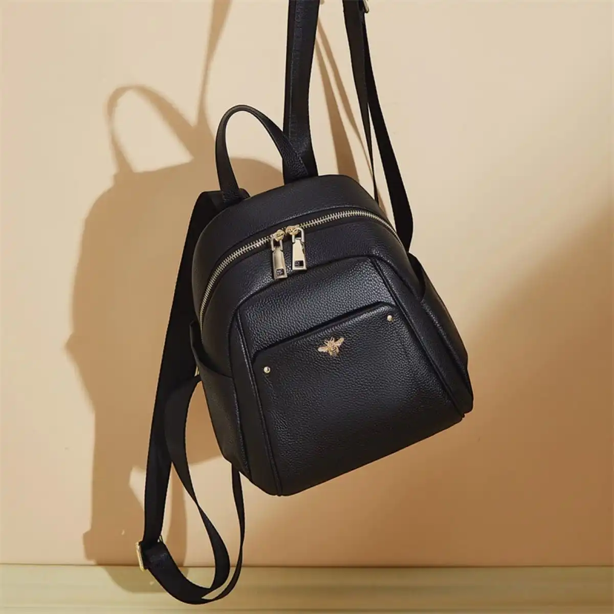 Δερμάτινo Γυναικείo Σακίδιο Πλάτης Laorentou 900412L μαύρο Δερμάτινo Γυναικείo Σακίδιο Πλάτης Laorentou 900412L μαύρο