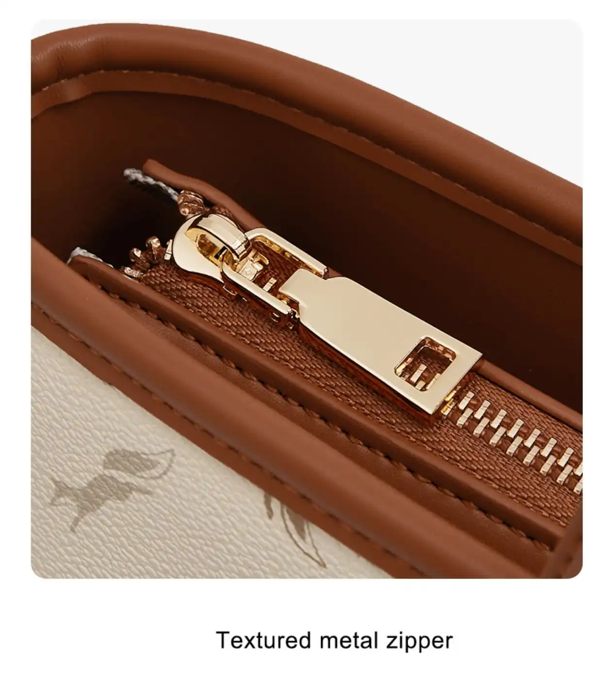 Δερμάτινη Γυναικεία Τσάντα PVC Shopper 'Ωμου Foxer 900535F μπέζ/καφέ