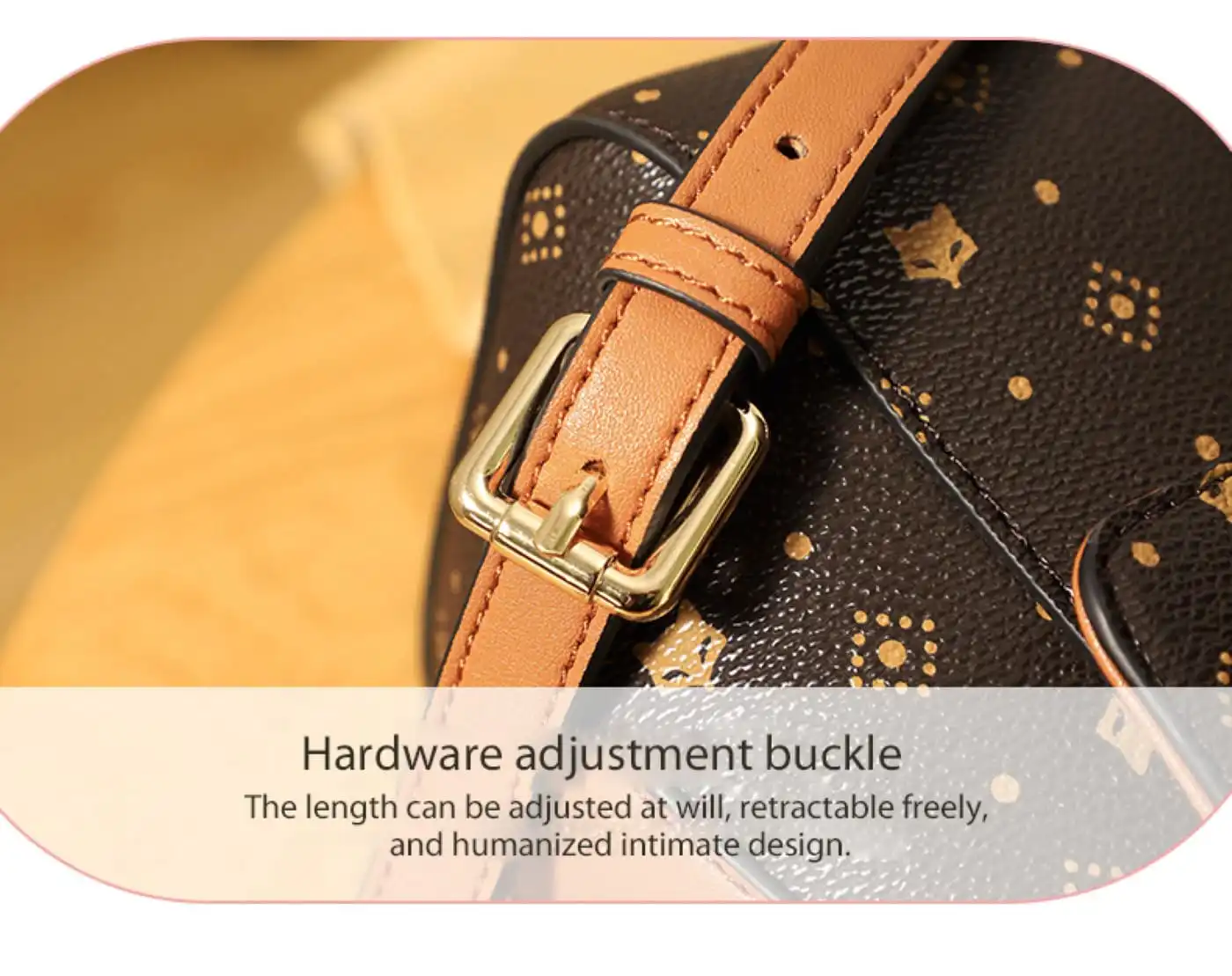 Δερμάτινη Γυναικεία Τσάντα PVC Χιαστί Foxer 900V213F καφέ