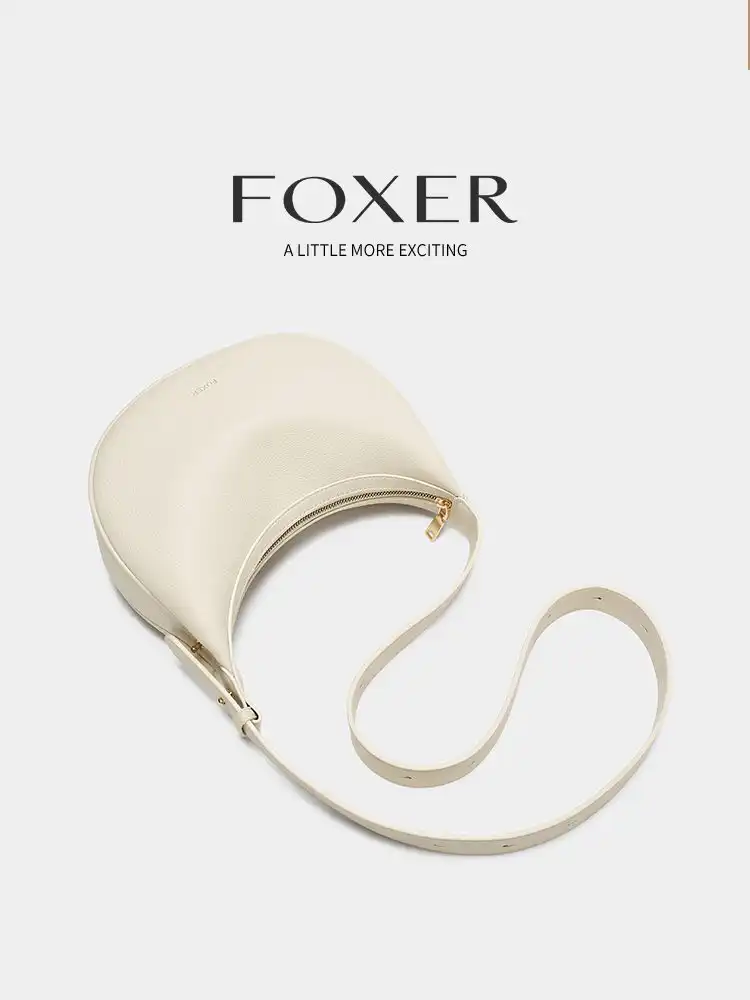 Γυναικεία Τσάντα Χιαστί Ώμου tote Foxer 901155F κρεμ