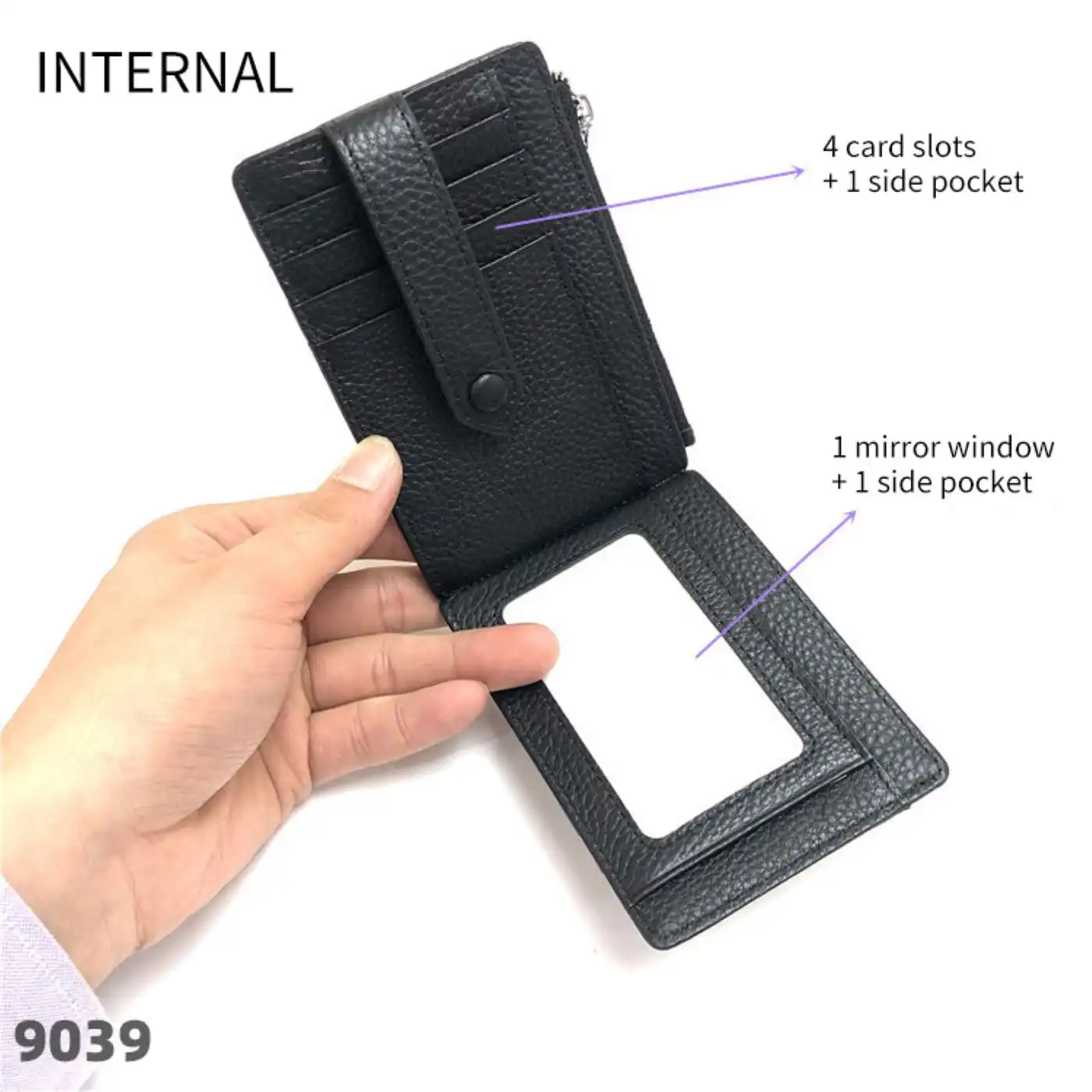 Δερμάτινo πορτοφόλι Cardinal 9039 coffee