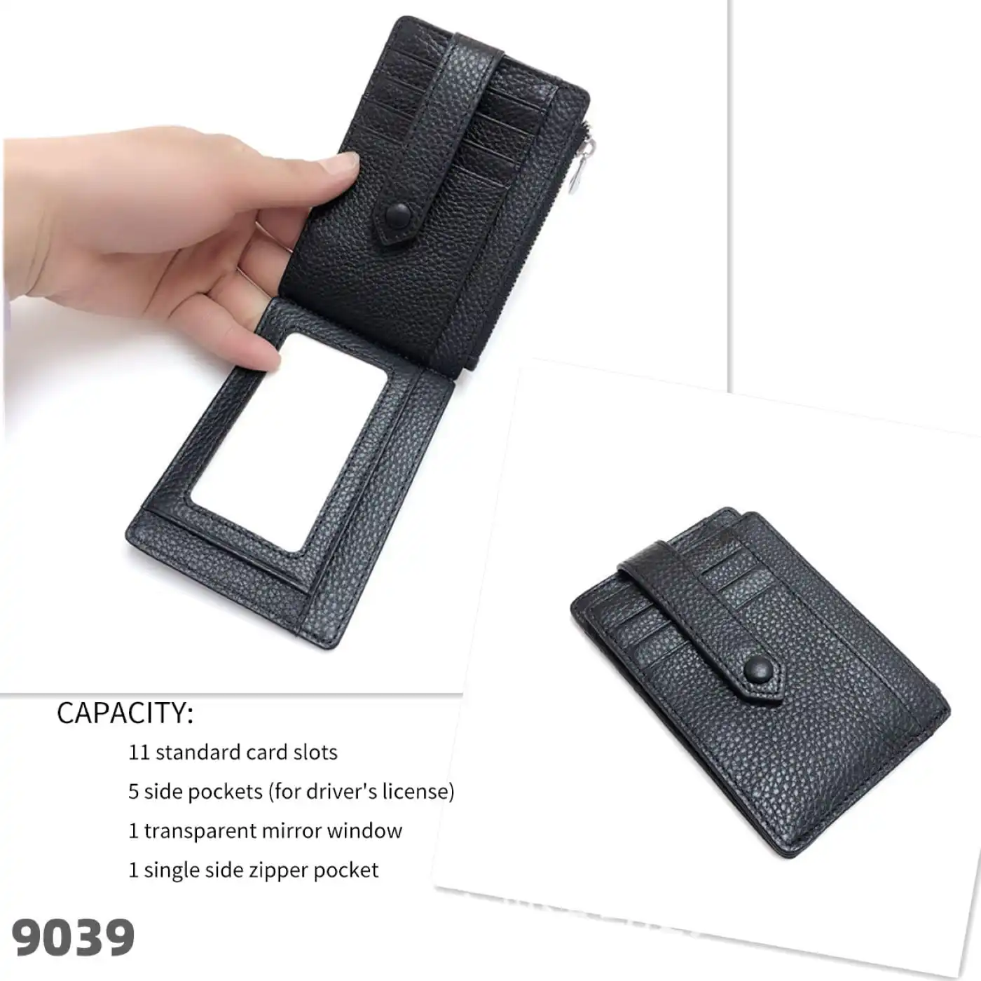 Δερμάτινo πορτοφόλι Cardinal 9039 coffee