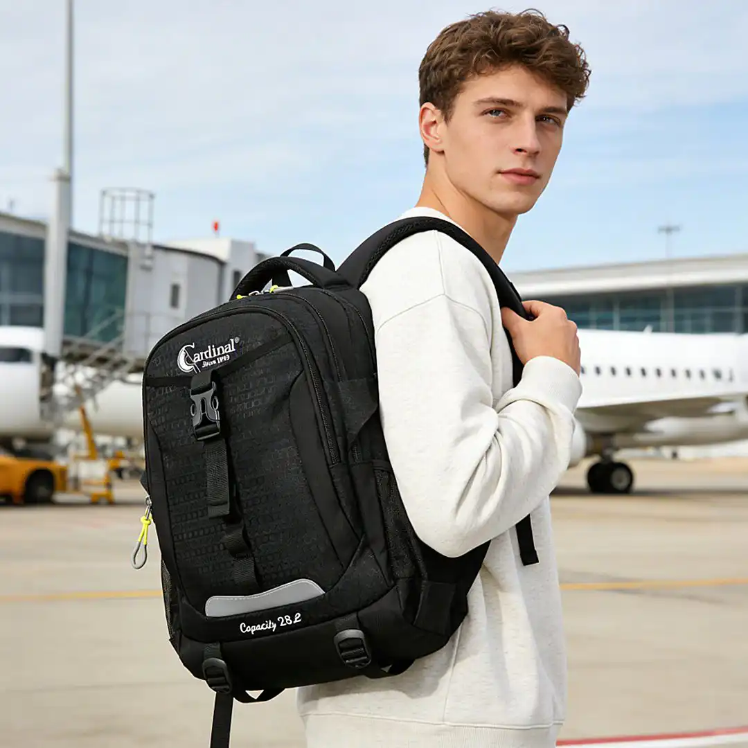 Σακίδιο Πλάτης 40Χ30Χ20 Καμπίνας Cardinal 28L 911 mini μαύρο