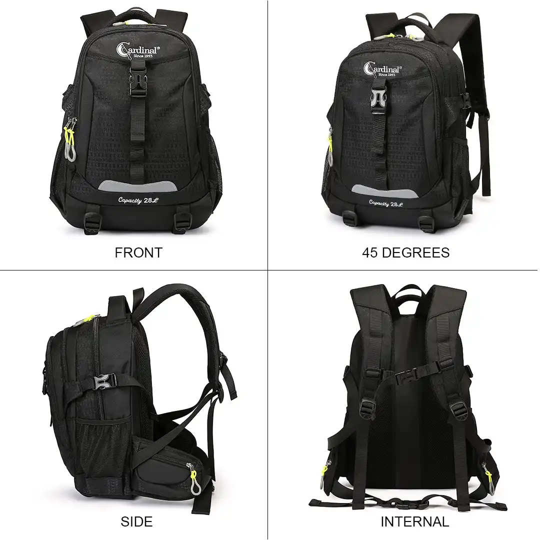 Σακίδιο Πλάτης 40Χ30Χ20 Καμπίνας Cardinal 28L 911 mini μαύρο