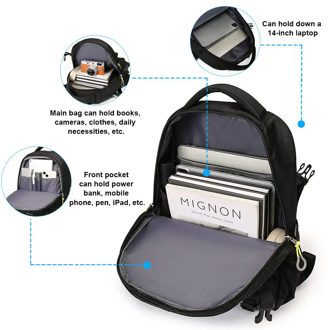 Σακίδιο Πλάτης 40Χ30Χ20 Καμπίνας Cardinal 28L 911 mini μαύρο