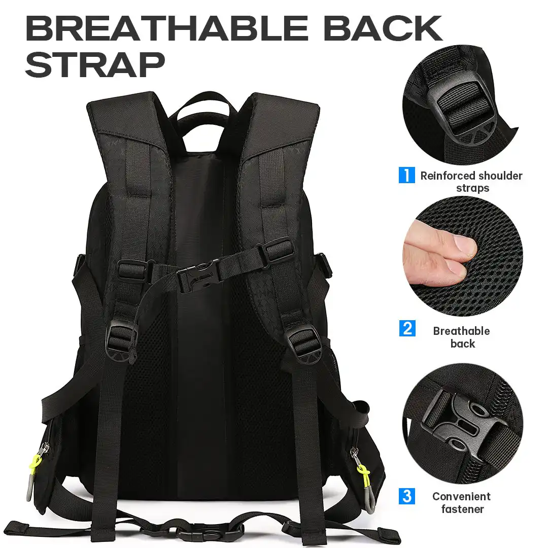 Σακίδιο πλάτης πόλης-ορειβατικό (ανατομική-πλάτη) Cardinal 47L 911 μαύρο