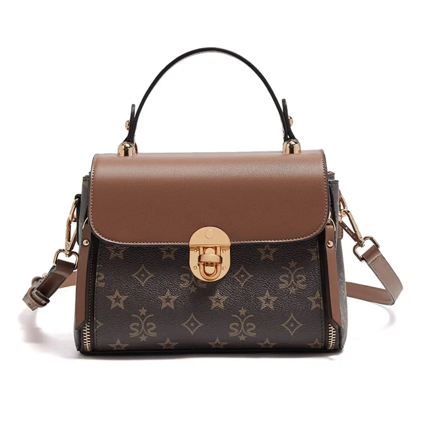 Γυναικεία Τσάντα PVC Χειρός/Ώμου Foxer 9111105F καφέ Γυναικεία Τσάντα PVC Χειρός/Ώμου Foxer 9111105F καφέ