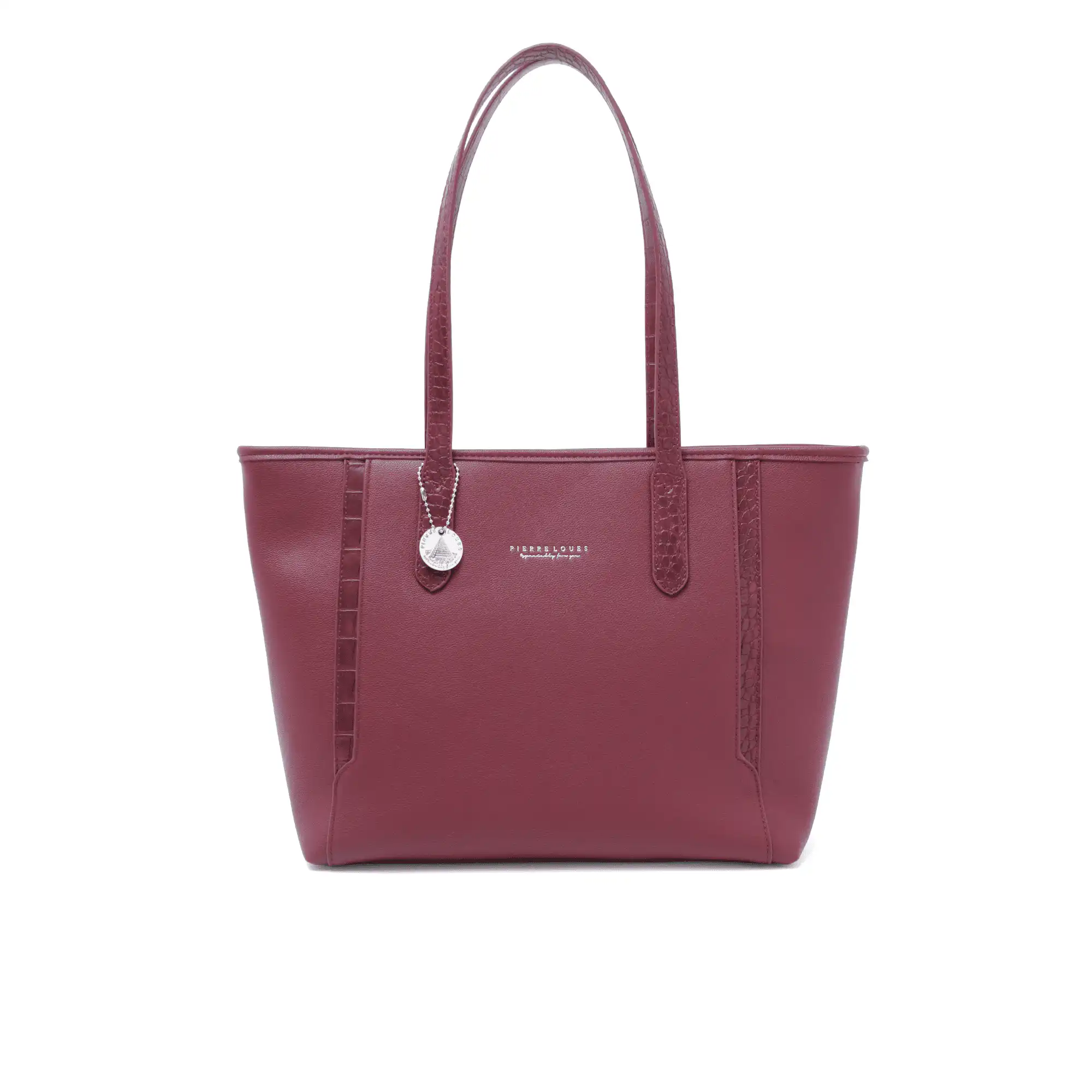 Γυναικεία Τσάντα Ώμου Shopper Pierre Loues PL914-105 μπορντό Γυναικεία Τσάντα Ώμου Shopper Pierre Loues PL914-105 μπορντό